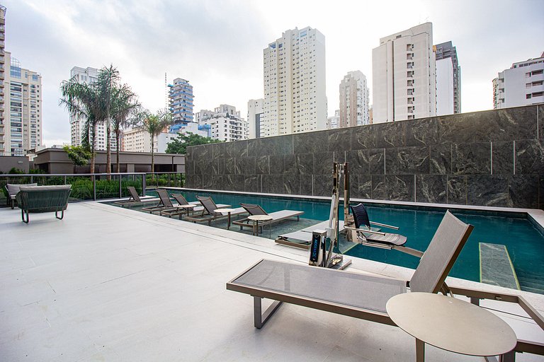 Encanto e conforto: Apt c/ cama queen em Moema