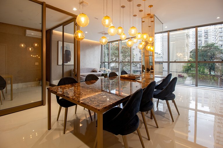 Encanto e conforto: Apt c/ cama queen em Moema