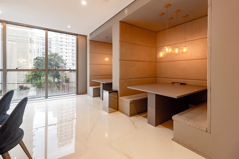 Encanto e conforto: Apt c/ cama queen em Moema