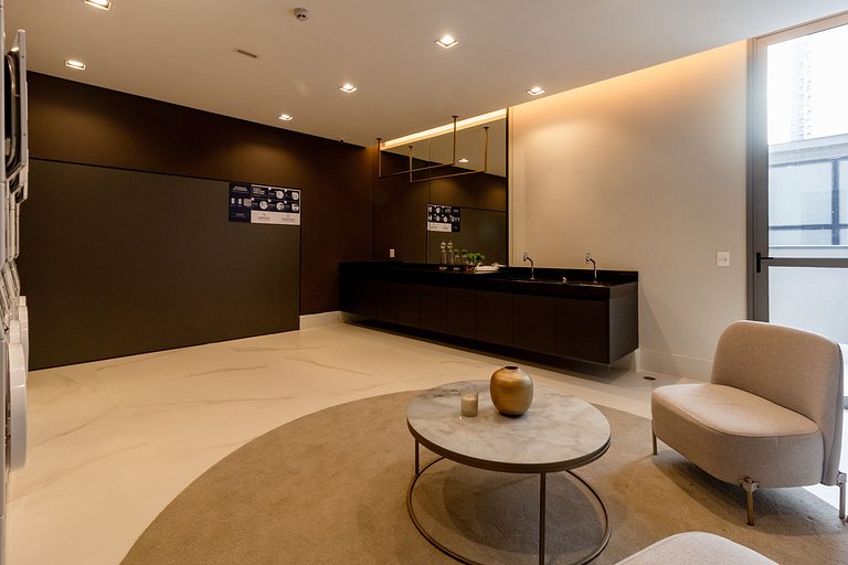 Encanto e conforto: Apt c/ cama queen em Moema
