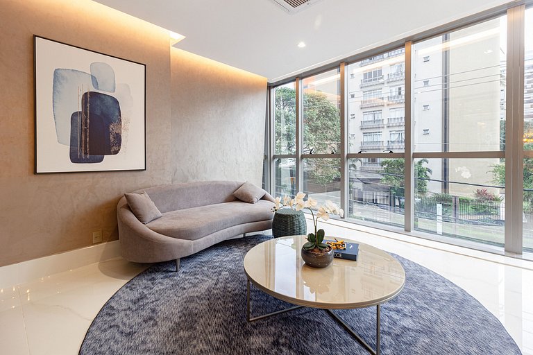 Encanto e conforto: Apt c/ cama queen em Moema