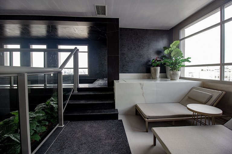 Apt superior c/ cama queen e WI-FI em Moema