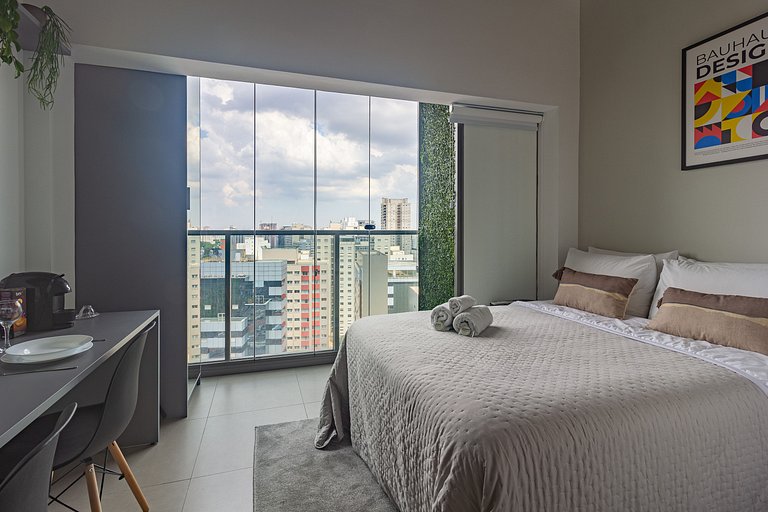 Apto incrível e completo no coração de SP!