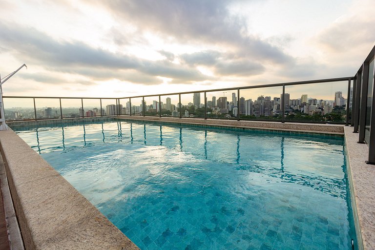 Encanto e sofisticação: Apt completo em Pinheiros