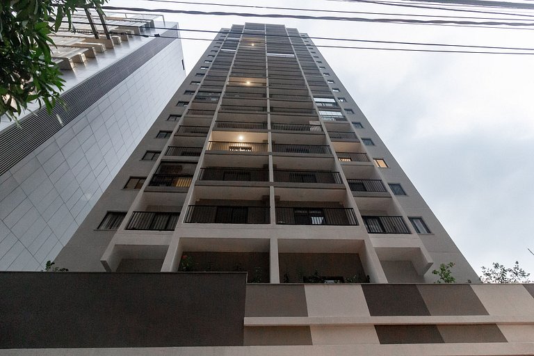 Apt encantador em Pinheiros: self check-in e WI-FI
