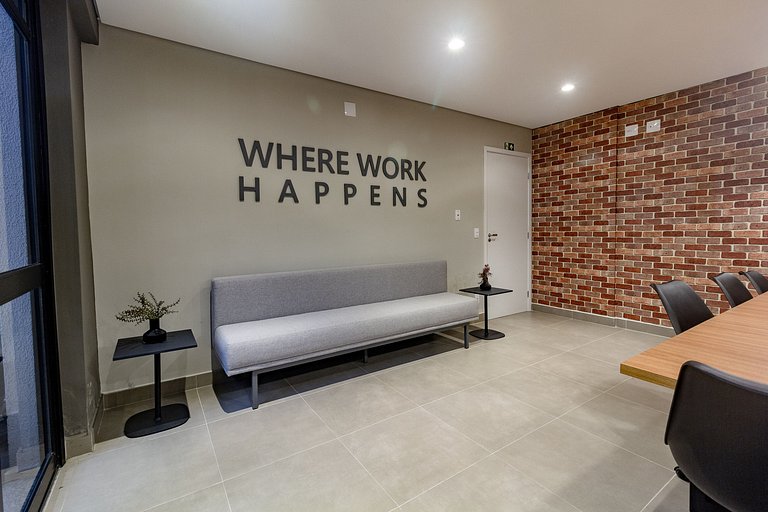 Apt encantador em Pinheiros: self check-in e WI-FI