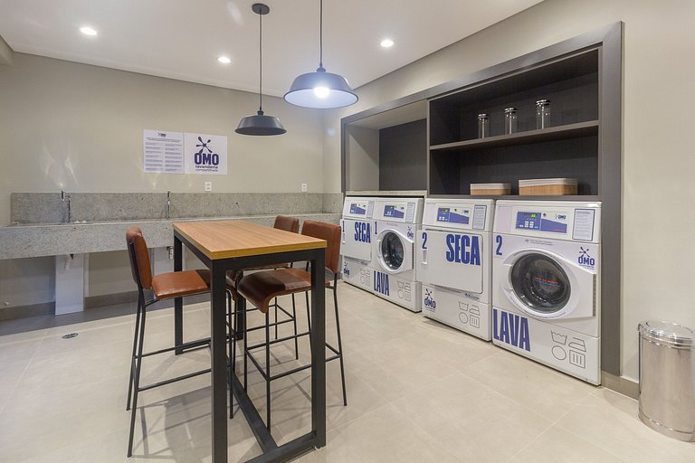 Apt encantador em Pinheiros: self check-in e WI-FI