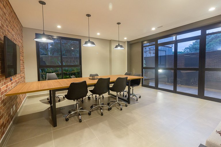 Apt encantador em Pinheiros: self check-in e WI-FI