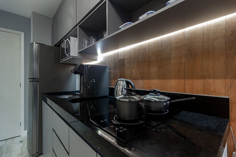 Apt encantador em Pinheiros: self check-in e WI-FI