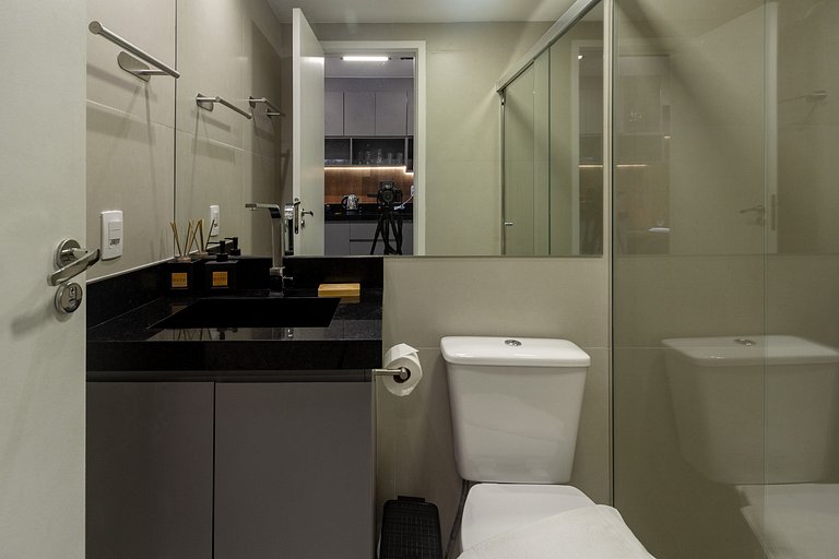 Apt encantador em Pinheiros: self check-in e WI-FI