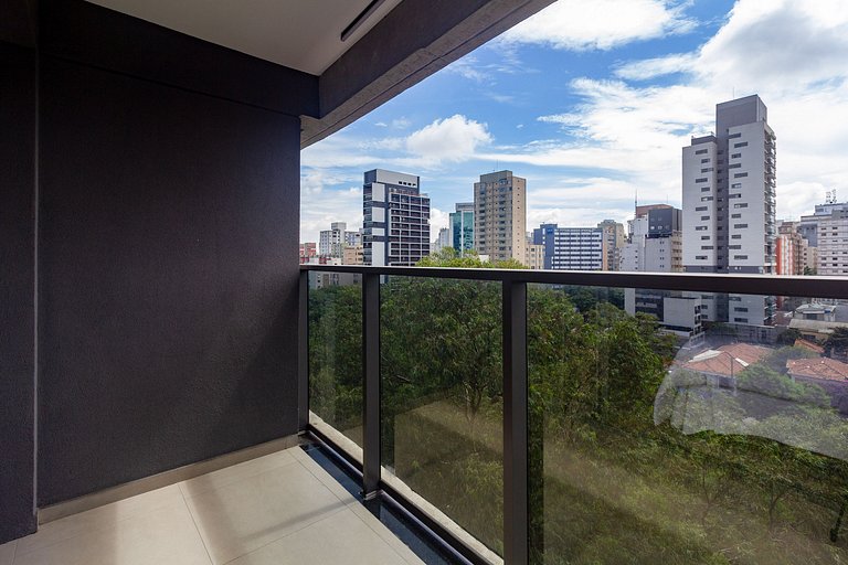 Encanto e charme: Apt completo próximo da Paulista