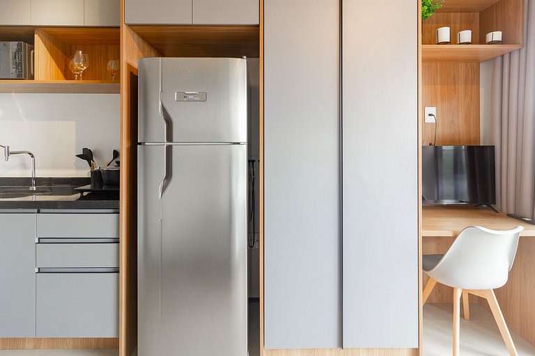 Encanto e charme: Apt completo próximo da Paulista