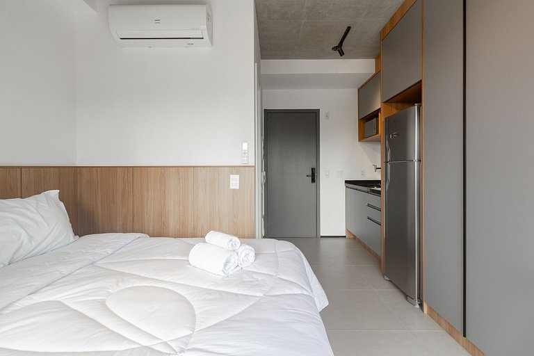 Encanto e charme: Apt completo próximo da Paulista