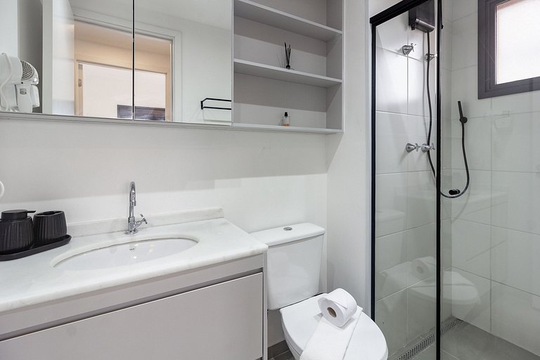 Sinta-se em casa: Apt charmoso e completo c/ WI-FI
