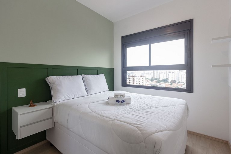 Sinta-se em casa: Apt charmoso e completo c/ WI-FI
