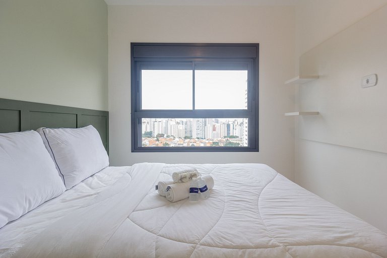 Sinta-se em casa: Apt charmoso e completo c/ WI-FI