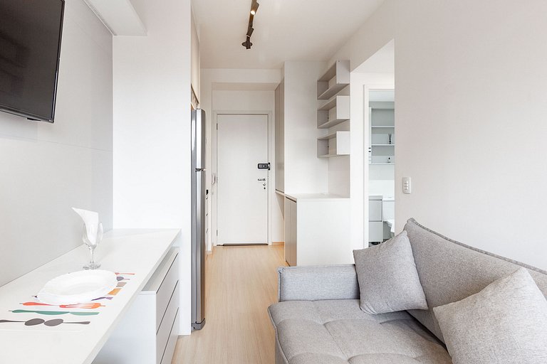 Sinta-se em casa: Apt charmoso e completo c/ WI-FI