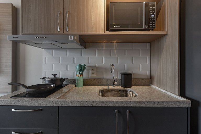 Encanto e conforto: Apt c/ cama queen em Moema