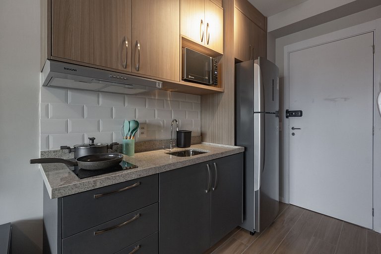 Encanto e conforto: Apt c/ cama queen em Moema