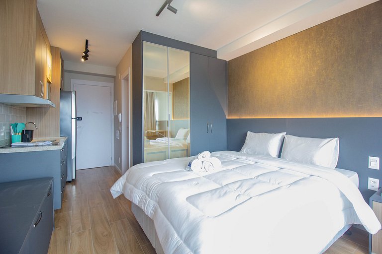 Encanto e conforto: Apt c/ cama queen em Moema