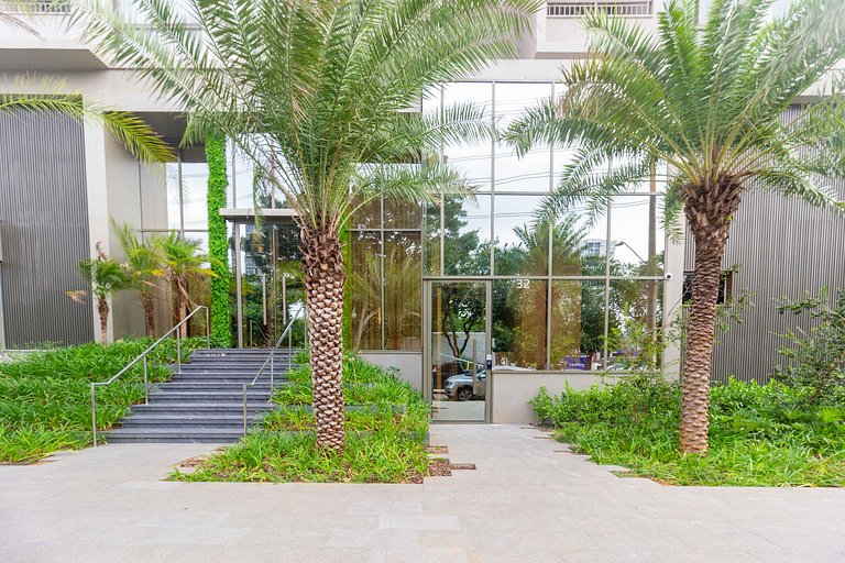 Luxo e encanto: Apê completo c/ self check-in