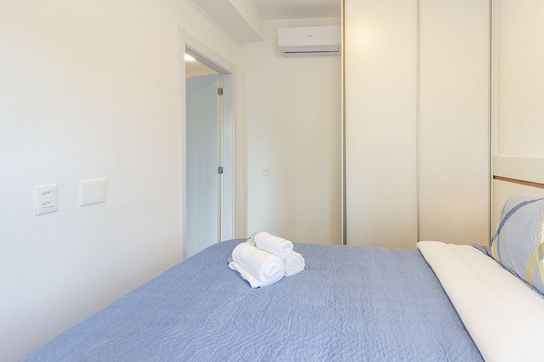 Apto Campo Belo c/ Piscina, Varanda e Self Check-in