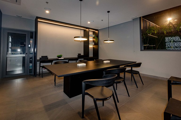 Studio para 3 em Perdizes com Rooftop e Coworking
