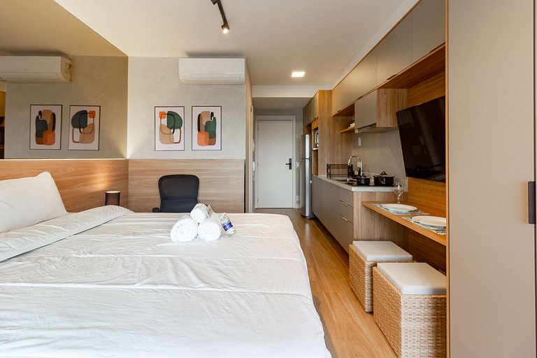 Apto dos sonhos: Conforto e elegância em Moema
