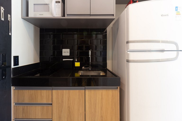 Apto Luxo com garagem em Moema