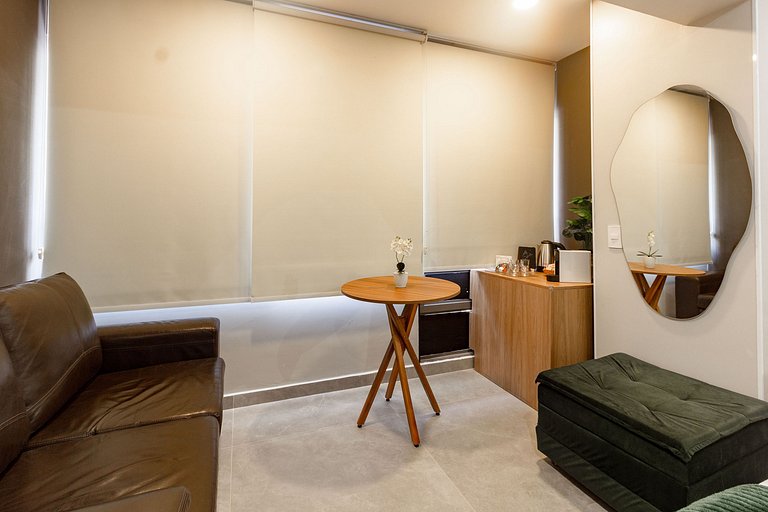 Encanto e sofisticação: Apt completo em Pinheiros