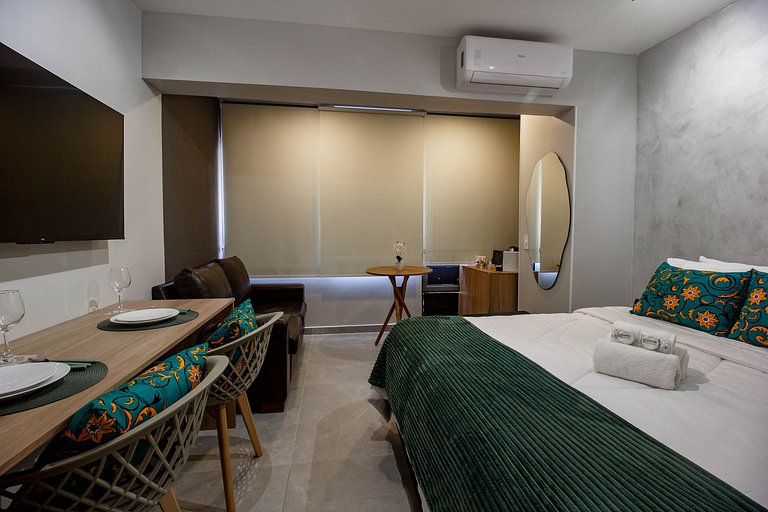 Encanto e sofisticação: Apt completo em Pinheiros