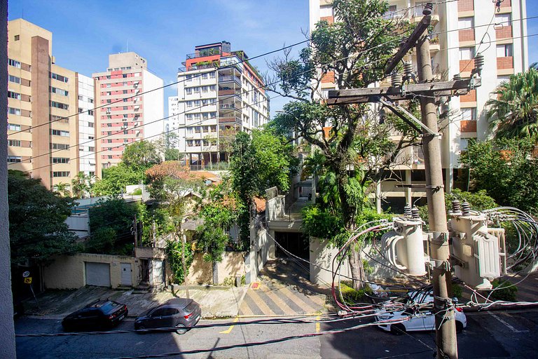 Encanto e sofisticação: Apt completo em Pinheiros