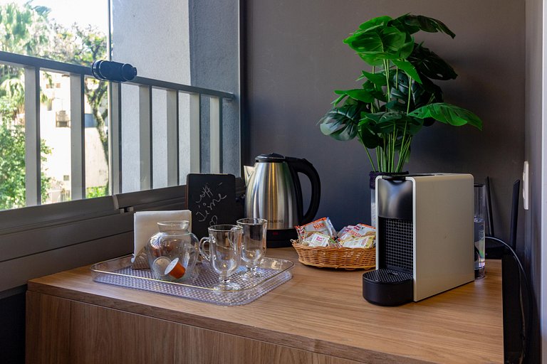 Encanto e sofisticação: Apt completo em Pinheiros