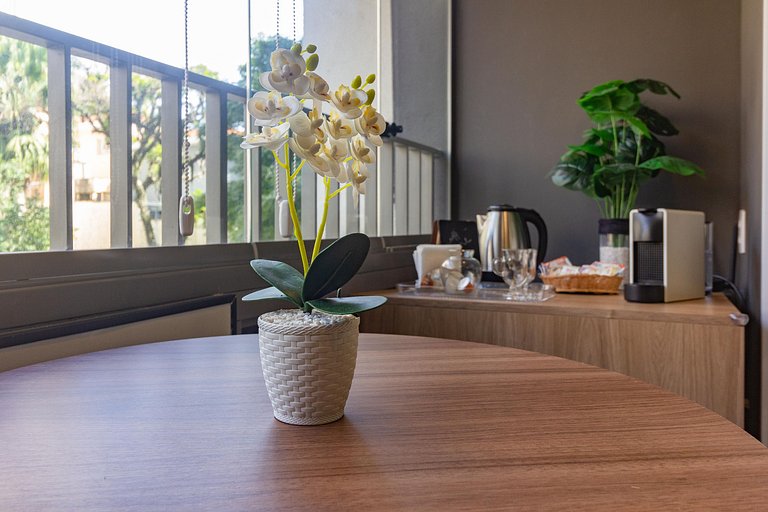 Encanto e sofisticação: Apt completo em Pinheiros