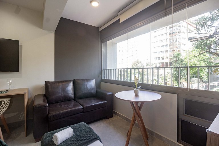 Encanto e sofisticação: Apt completo em Pinheiros