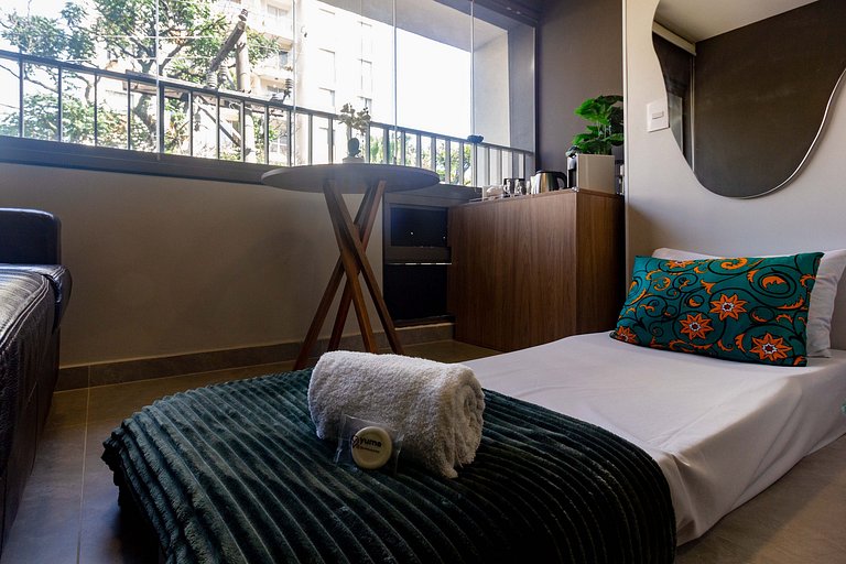 Encanto e sofisticação: Apt completo em Pinheiros