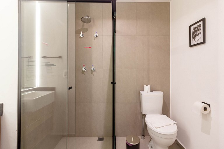 Encanto e charme: apt completo próximo da Paulista