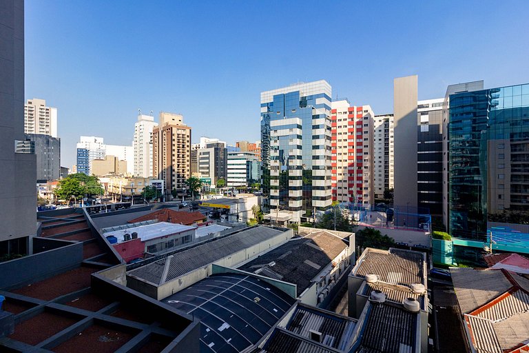 Encanto e charme: apt completo próximo da Paulista