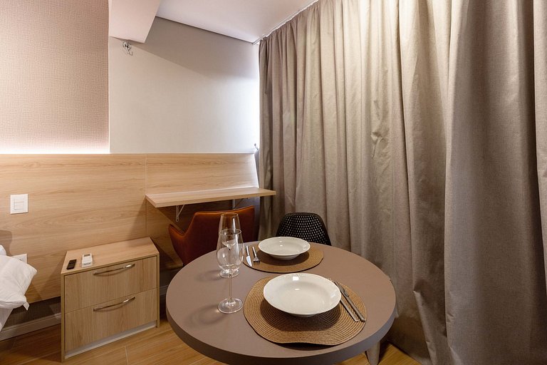 Encanto de Moema: Apto completo c/ WI-FI