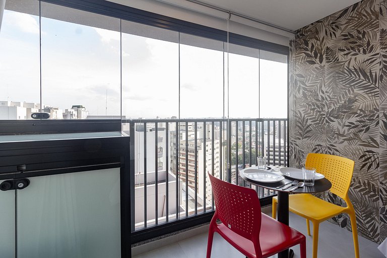 Charme e encanto: Apt completo próximo do metrô