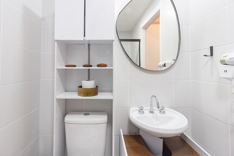 Encanto e conforto: Apt completo c/ WI-FI