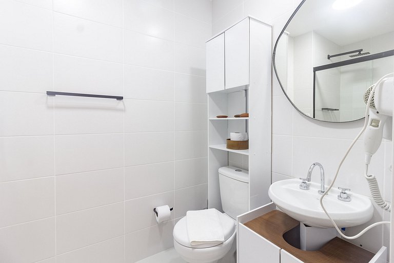 Encanto e conforto: Apt completo c/ WI-FI