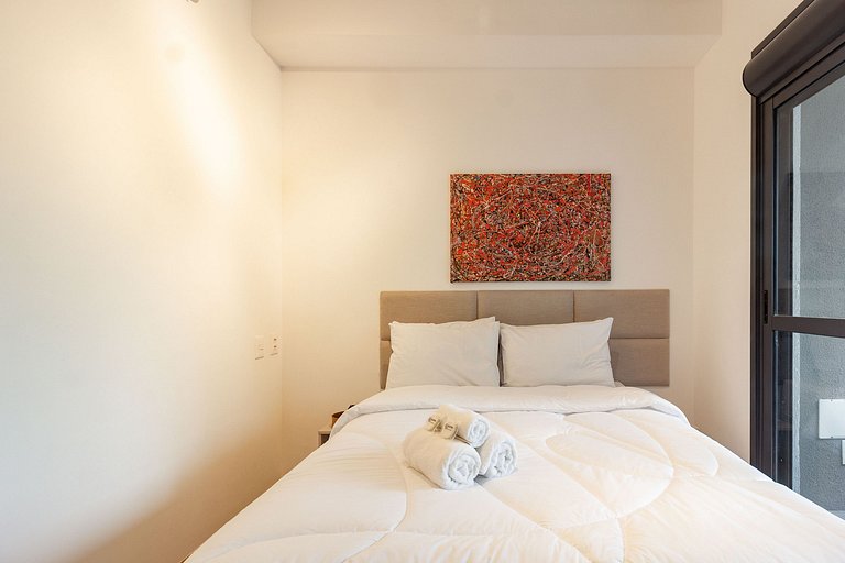 Encanto e conforto: Apt completo c/ WI-FI