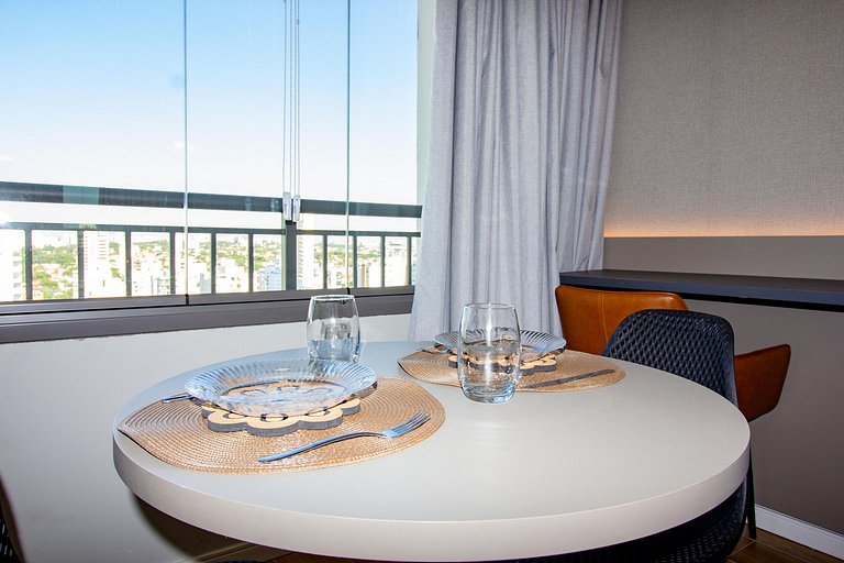 Apt superior c/ cama queen e WI-FI em Moema