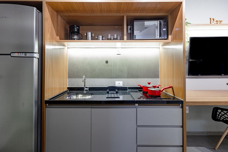 Sinta-se em casa: Apt confortável próx da Paulista