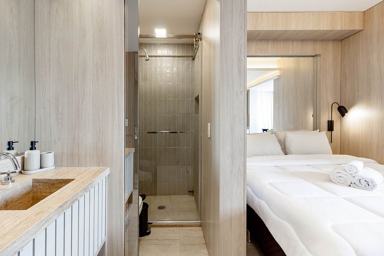 Charme e encanto: Apt confortável c/ self check-in