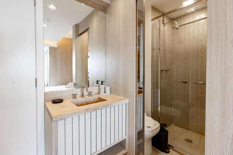 Charme e encanto: Apt confortável c/ self check-in