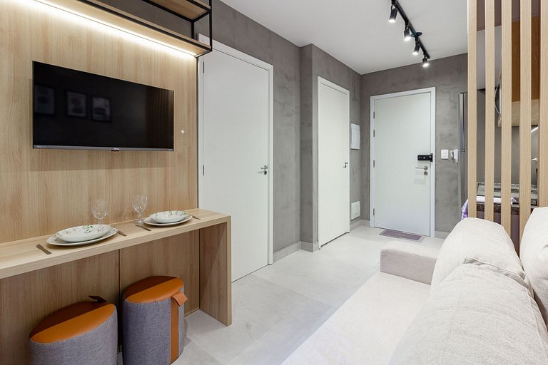Apartamento para Alugar em Pinheiros - 4 Pessoas, Metrô