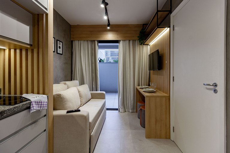 Apartamento para Alugar em Pinheiros - 4 Pessoas, Metrô