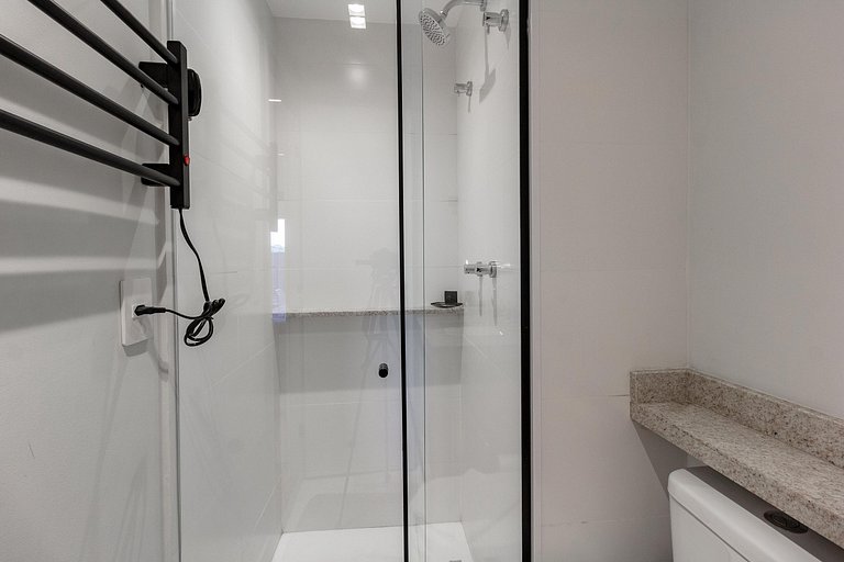 Conforto e elegância: Ap c/ cama queen em Perdizes